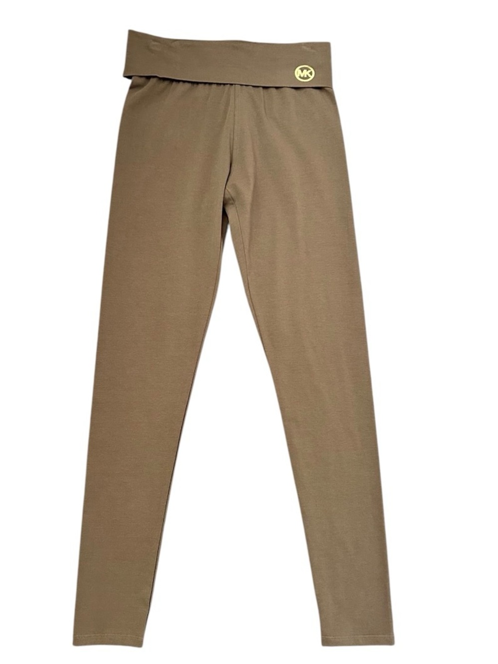 Michael Kors Tan Logo Waistband Leggings